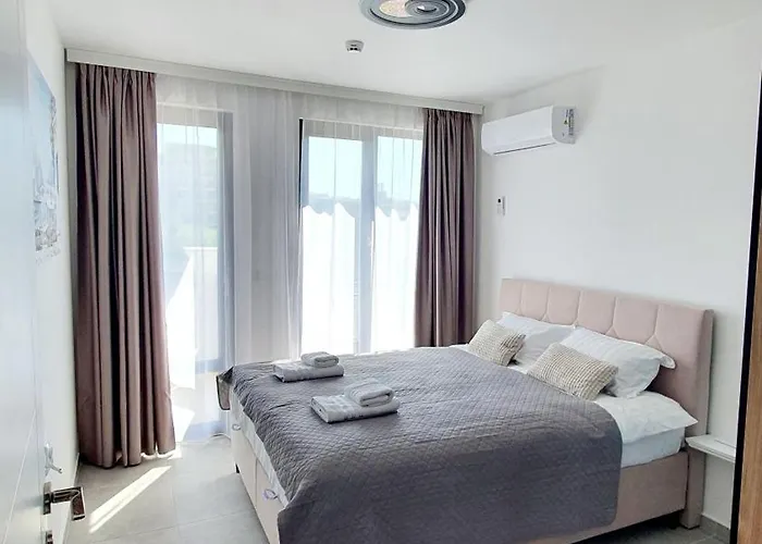 Apartman Sunshine Rose - Sea View, Neubau, Luxus Szveti Vlasz