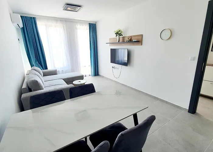 Apartman Sunshine Rose - Sea View, Neubau, Luxus *